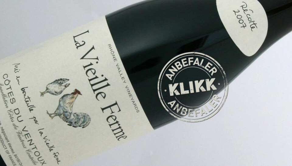 BERØMT OPPHAV: La Vieille Ferme er produsert av brødrene Perrin, som er mest kjent for sin flotte Châteauneuf-du-Pape.