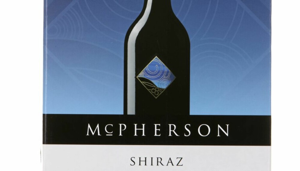 McPherson Shiraz er en stram og syrlig vin som passer til retter av fugl og kalv. Et av de tre beste kjøpene i denne testen.