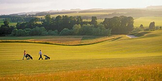 ROXBURGHE: Golfbanen Roxburghe i Kelso utfordrer de beste, men gjør alle til lags.