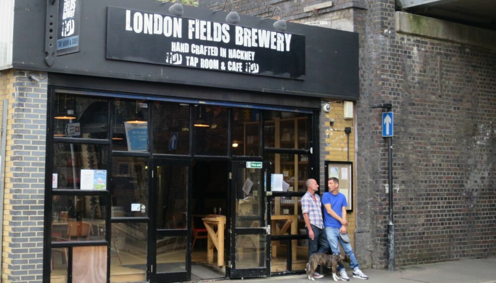LONDON-PUBER: London Fields Brewery ligger i Hackney, en bydel i sterk utvikling.