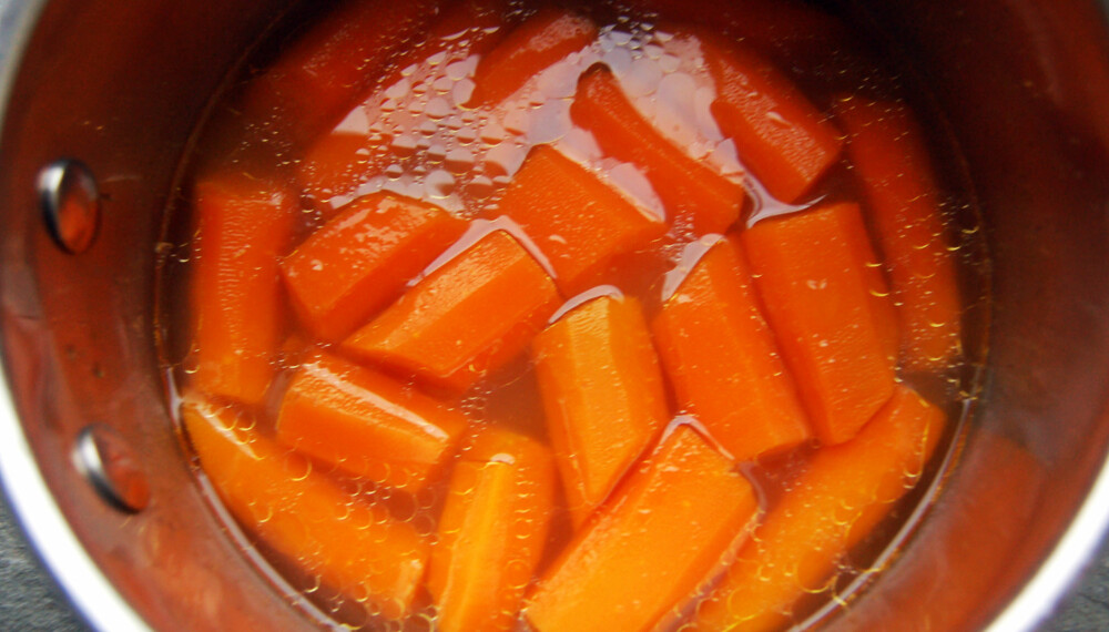 GULROT: Få mest mulig sødme, smak og friskhet fra de kokte gulrøttene