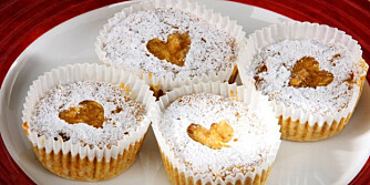 FEDON-MUFFINS: Denne muffinsen inneholder fruktose i stedet for sukker, og er en oppskrift fra Fedon Lindberg.