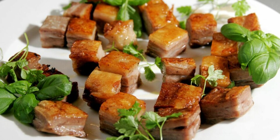 LAMMETAPAS: Confit av slagside Foto: Peter Nagy, Vi Menn