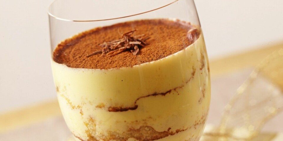 HELGEMENYEN: Tiramisu Foto: Opplysningskontoret for egg og hvitt kjøtt/Alf Børjesson