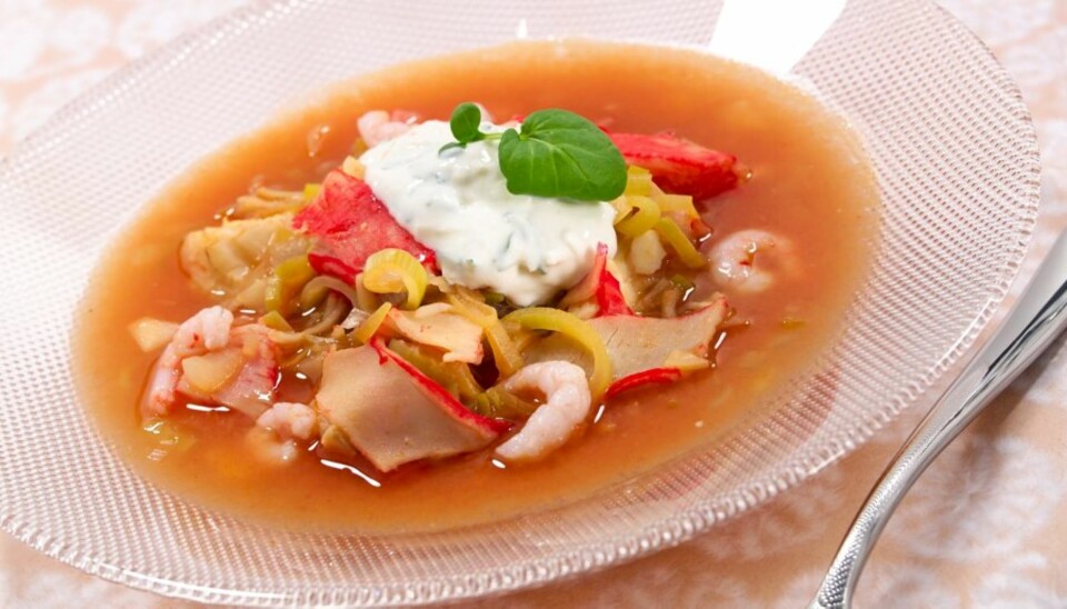 DAGENS MIDDAGSTIPS: Bouillabaisse med hvitløksrømme