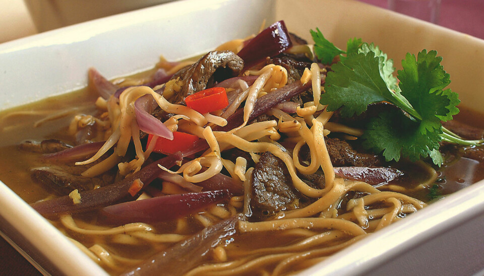 SMAKFULL: Japansk biffsuppe skjerper smaksløkene.