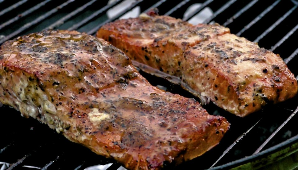 Lag røykovn av kullgrillen