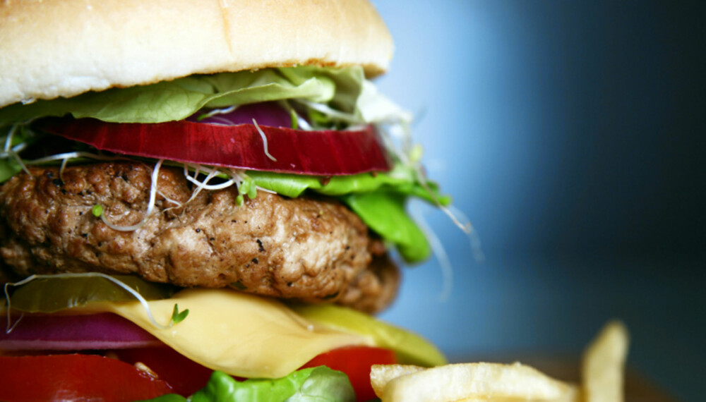 RIKTIG KJØTT: Det beste i hamburger er karbonadedeig eller ferskt grovmalt biffkjøtt fra slakteren.