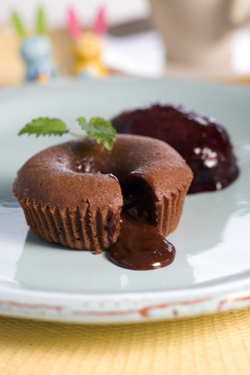 POPULÆR DESSERTKAKE: Sjokoladefondant.