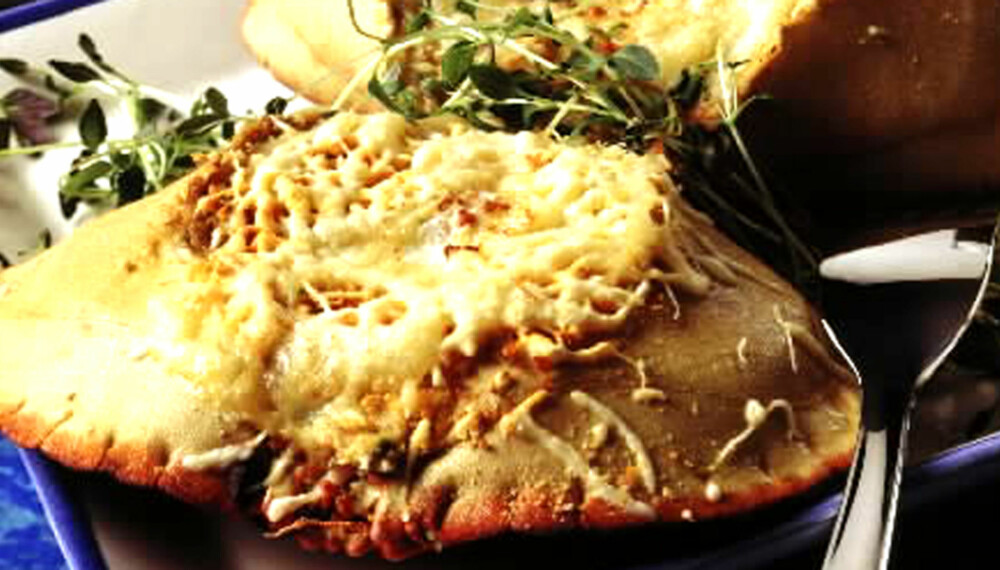 I OVNEN: Putt krabbekrølle i ovnen under et lag ost, så blir han sprø og fin.