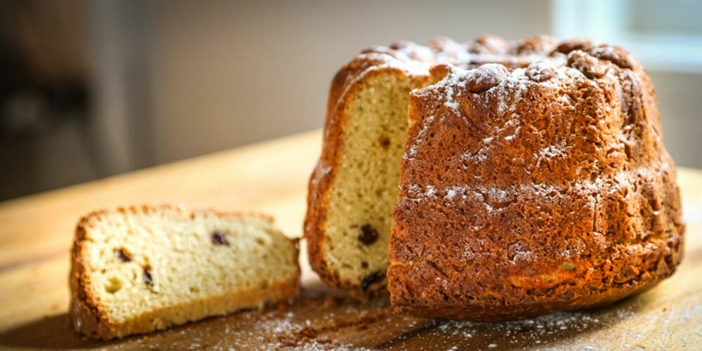 KUGELHOPF: Dette er et brød som ser ut som en kake. Det kan lure hvem som helst.