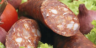 CHORIZO-PØLSE: Lett å glemme at dette kan gi trøbbel for fosteret. CHORIZO-PØLSE: Lett å glemme at dette kan gi trøbbel for fosteret.