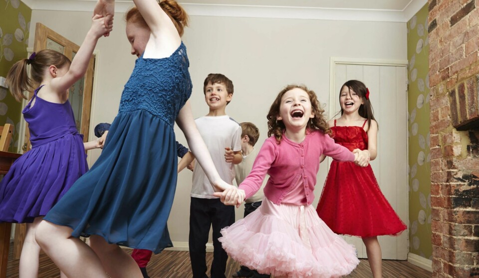 BURSDAGSLEKER: Stoppdansen er en sikker vinner for barn på 7, 8 og 9 år.
