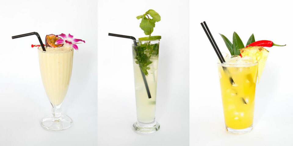 ALKOHOLFRIE DRINKER: Disse drinkene passer utmerket til gravide eller andre som ikke drikker alkohol. ALKOHOLFRIE DRINKER: Disse drinkene passer utmerket til gravide eller andre som ikke drikker alkohol.