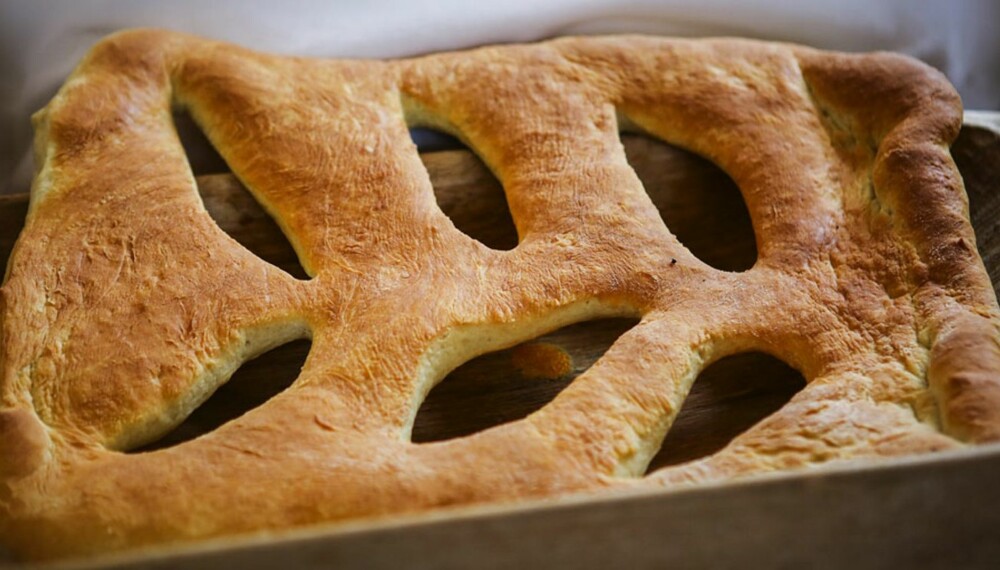 OPPSKRIFT PÅ FOUGASSE: Dette brødet er morsomt å bake.
