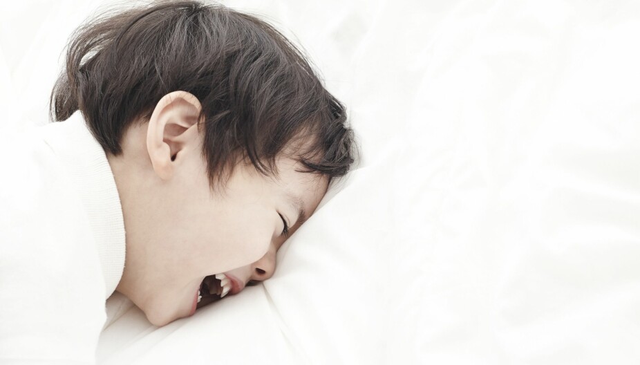 NATTSKREKK HOS BARN: Det er en vesentlig forskjell mellom mareritt og nattskrekk. Ved nattskrekk er barnet i dyp søvn.