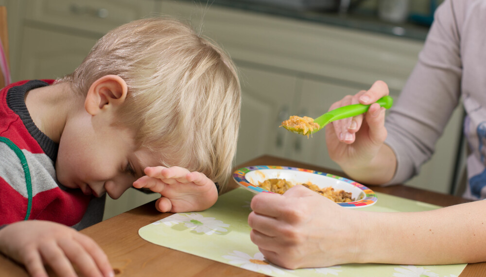 KRESNE OG SMÅSPISTE BARN: Har du et barn som ikke vil spise? Her får du middagstips og generelle råd til småspiste og kresne barn. Foto: Gettyimages.com.