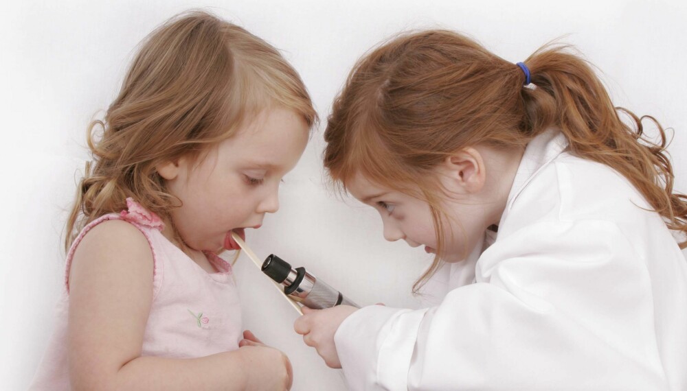 BARN OG SEKSUALITET: For barn kan doktorleken være en fin måte å utforske kropp og seksualitet på. 