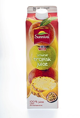 TEST AV JUICE: Sunniva tropisk juice