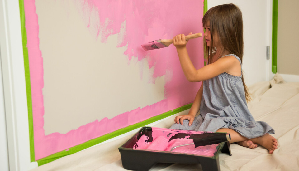 FARGER PÅ BARNEROM: Fargene barna omgir seg med kan påvirke psyken deres.