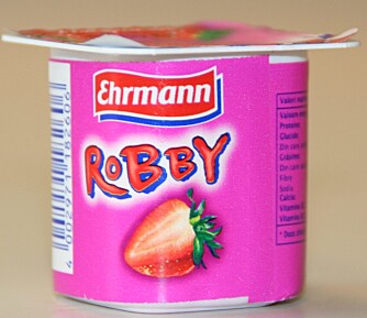NEST SIST: Ehrmann jordbæryoghurt inneholder nest mest sukker av barneyoghurtene i testen. NEST SIST: Ehrmann jordbæryoghurt inneholder nest mest sukker av barneyoghurtene i testen.