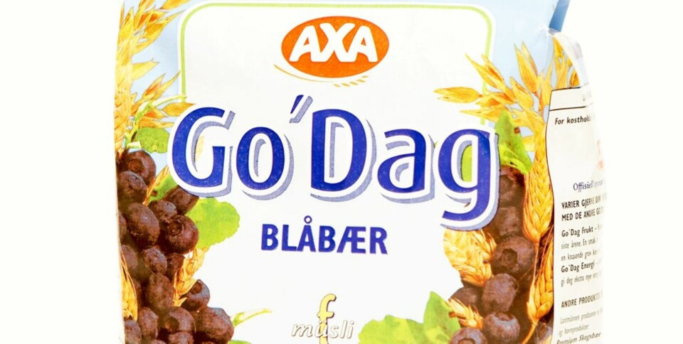 FROKOSTBLANDINGER: Axa Go`da Blåbær