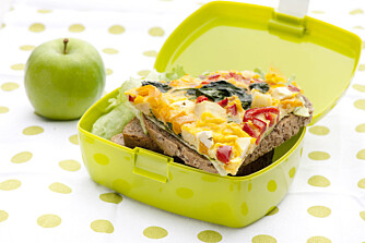 FRITTATA: En deilig omelett er perfekt å pakke med seg i sekken. FRITTATA: En deilig omelett er perfekt å pakke med seg i sekken.