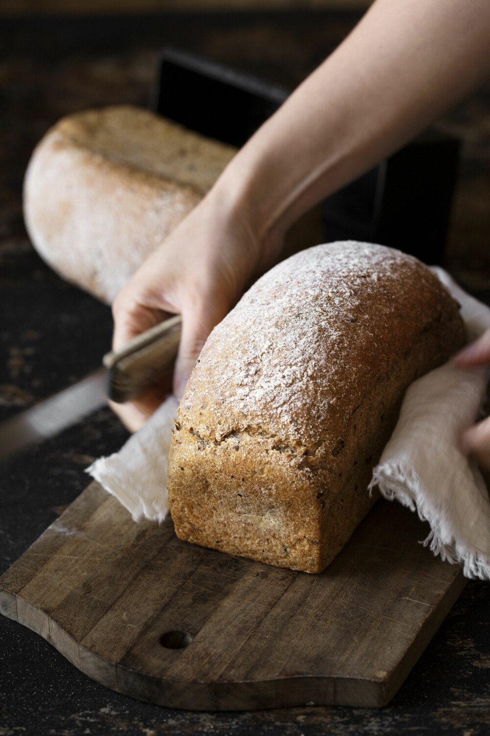 GROVBRØD: Et godt og sunt grovbrød laget med økologiske råvarer, slik Godt Brød har brukt siden 1995.