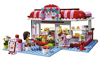 ROSA: Lego Friends serien ble lansert i 2012 og retter seg primært mot jenter. 