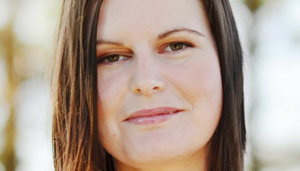 UNG OG UFØR: Ingen kan på utsiden se hva slags skade Pernille har.