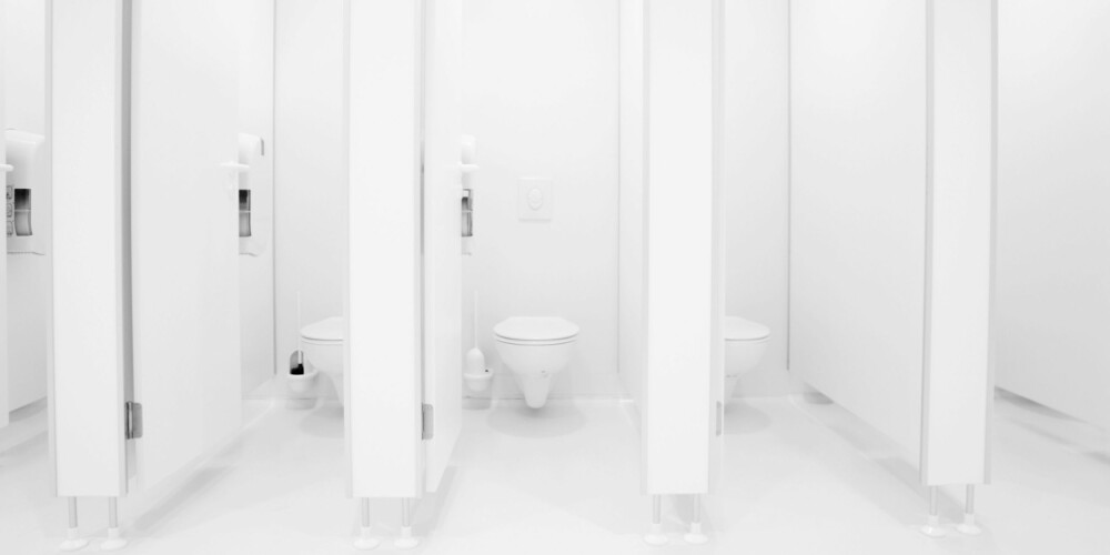 STANDARD: Generelt sett er det så god standard på norske, offentlige toaletter, at det ikke er grunn til å frykte bakterier. Foto: Thinkstock
