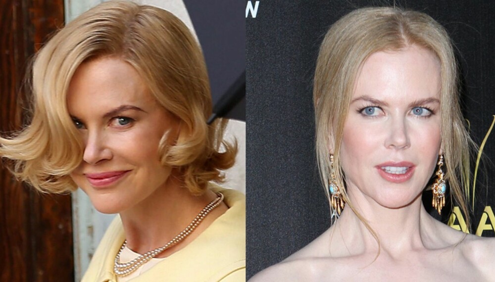 RIKTIG OG GALT: På bildet til venstre har Nicole Kidman rett sminke til våren. RIKTIG OG GALT: På bildet til venstre har Nicole Kidman rett sminke til våren.