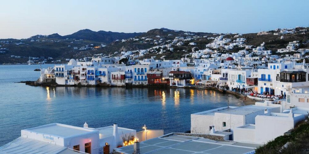 MYKONOS: Denne greske party-øya spås å bli enda mer populær i året som kommer. FOTO: Belvedere Hotel