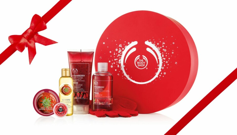 DAGENS PREMIE: Gavepakke fra Body Shop.