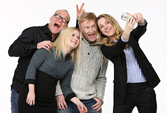 TONJE OG GJENGEN HUN JOBBER MED: Tom Ostad, Tonje, Tormod Løkling og Sunniva Larssen. TONJE OG GJENGEN HUN JOBBER MED: Tom Ostad, Tonje, Tormod Løkling og Sunniva Larssen.