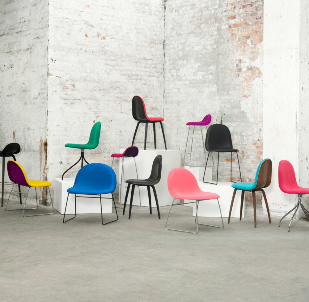 EN FERSKING: Gubi stolen fra 2003 er relativt ny i designet i forhold til mange danske design klassikere.