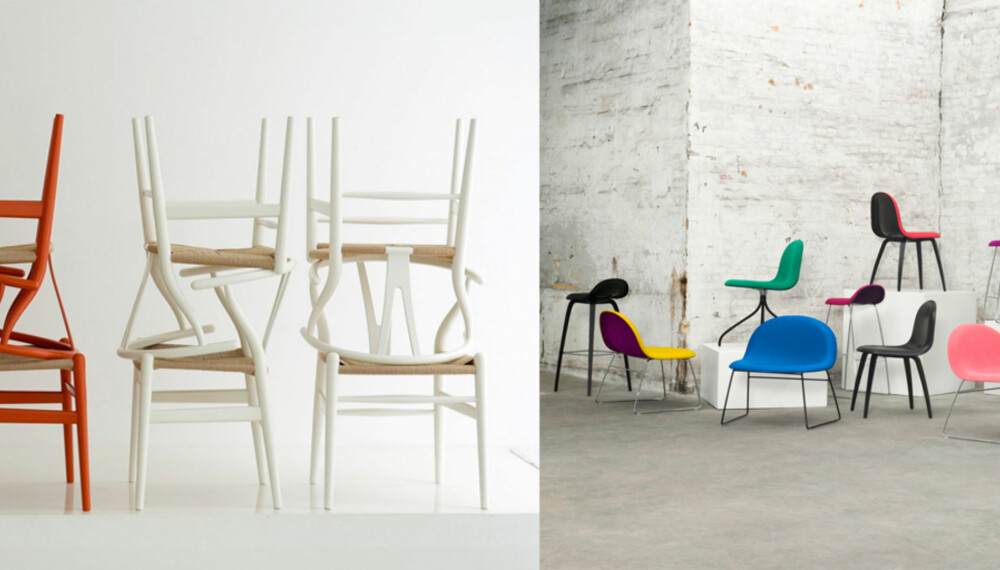 SITT MED STIL: Danmark er kjent for stoler med høy designfaktor