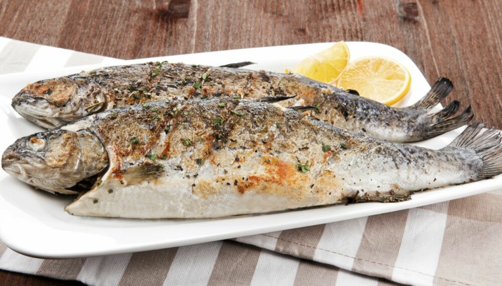 FET FISK: Omega-3 fra fet fisk senker innholdet av fettstoffet triglyserider i blodet. Høye nivåer av dette fettet henger gjerne sammen med insulinresistens, metabolsk syndrom og til slutt diabetes type 2.