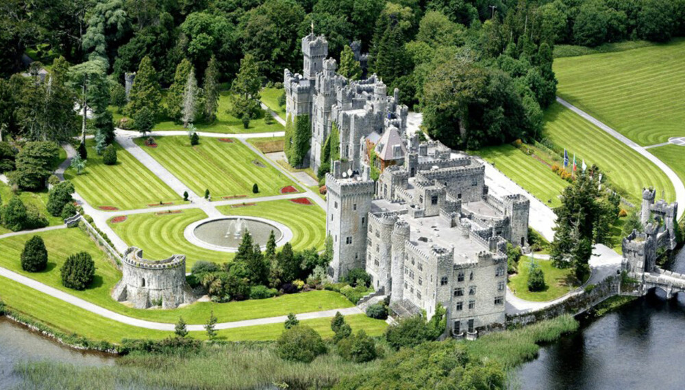 ASHFORD CASTLE: Om du har drømt om et bryllup verdig en prinsesse, ja da bør du sjekke ut slottsbryllup i Irland.