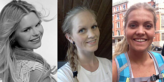 KILDER: Julianne Nilsen, personlig trener i Oslo, Hanna Cornelia Ledder, kostholdsveileder og personlig trener ved Elixia CC Vest og Line Gaasland, ernæringsfysiolog og trainee i Sjøveien i Oslo. Foto: PRIVAT KILDER: Julianne Nilsen, personlig trener i Oslo, Hanna Cornelia Ledder, kostholdsveileder og personlig trener ved Elixia CC Vest og Line Gaasland, ernæringsfysiolog og trainee i Sjøveien i Oslo. Foto: PRIVAT