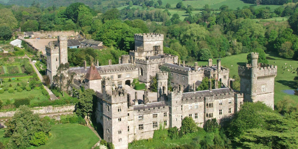 1100-TALLET: Lismore Castle kan leies til private arrangementer som bryllup.