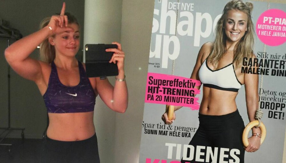 COVERGIRL: I begynnelsen av januar prydet Pia Seeberg forsiden av ShapeUp. Det endte med at hun måtte gå litt i seg selv. COVERGIRL: I begynnelsen av januar prydet Pia Seeberg forsiden av ShapeUp. Det endte med at hun måtte gå litt i seg selv.