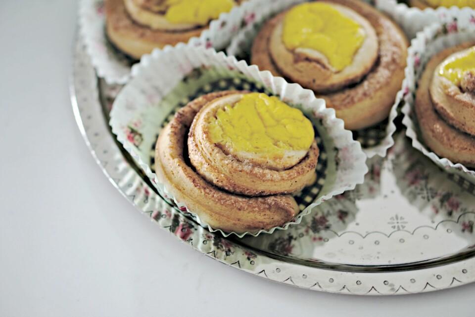 DEILIG: Karoline Johannesen Nordbøs vaniljesnurrer frister i høstmørket.