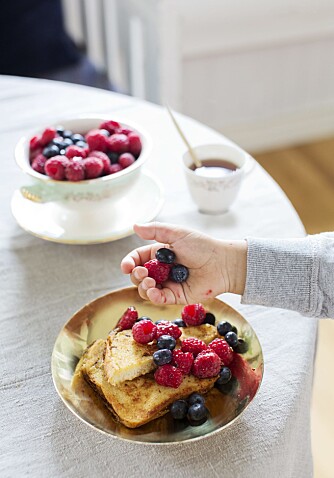 KNALLDESSERT: En kjempegod dessert som er en fulltreffer for både voksne og barn.