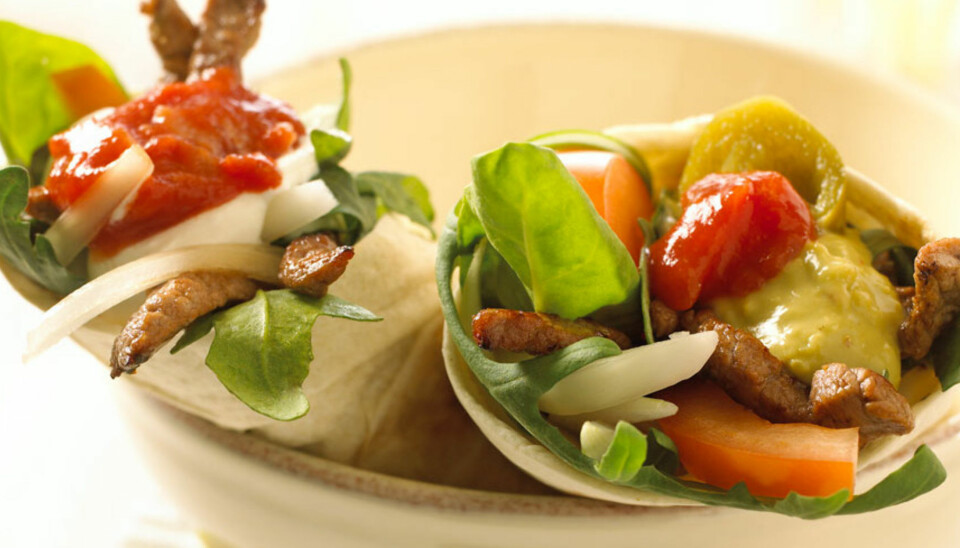 Dagens rett: Fajitas med biffstrimler
