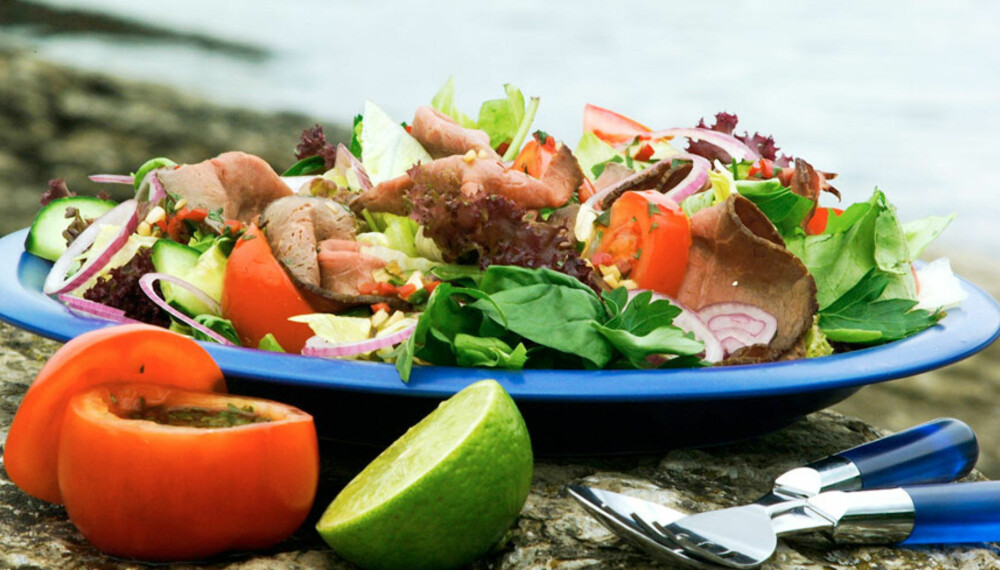 Dagens rett: Roastbiffsalat Dagens rett: Roastbiffsalat