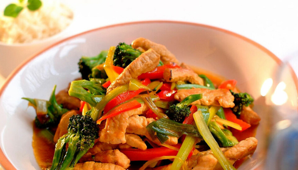 Dagens rett:
Hot curry