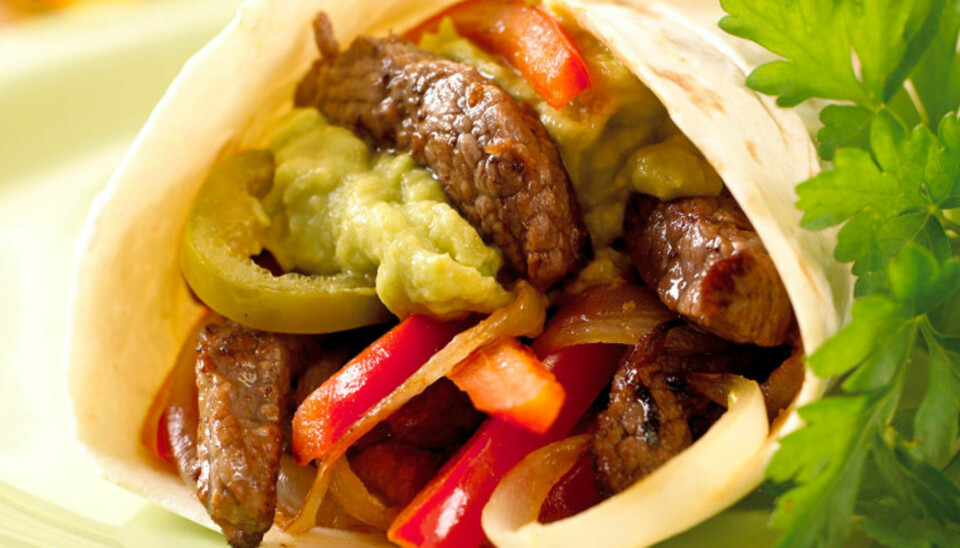 Dagens rett: Fajitas med biffstrimler
