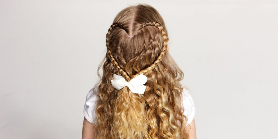 HJERTEFLETTE: En hjerteflette passer til alle, men er spesielt fint på barn.