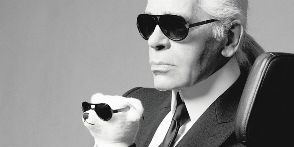 SJEF: Karl Lagerfeld er et av de store ikonene i motebransjen.